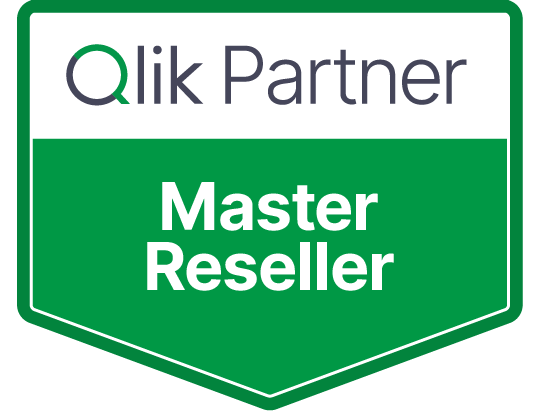 Qlik Master Reseller badge